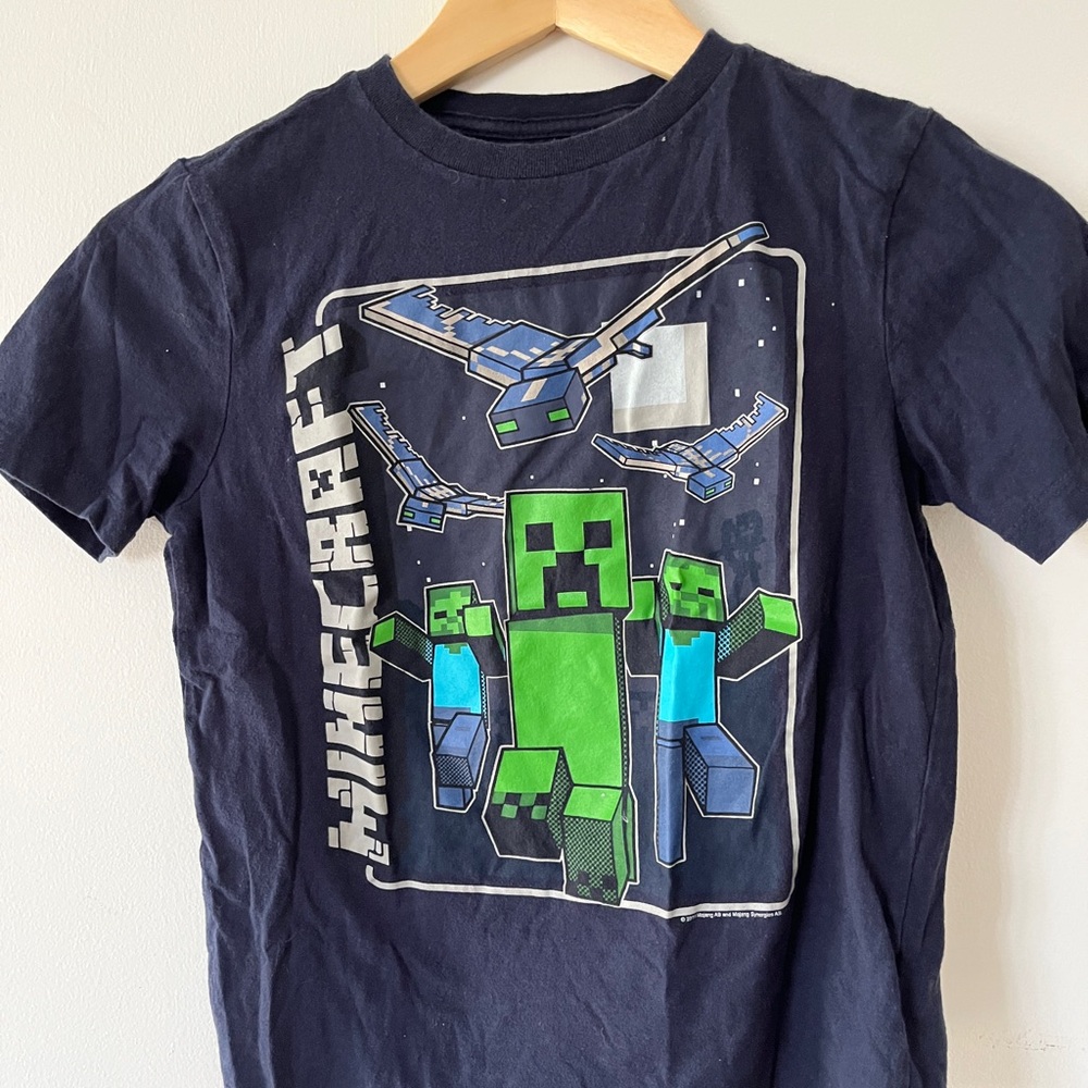 GAP Kids Navy Blue Graphic T-Shirt
